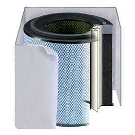 Air Bedroom Machine Replacement Filter white from Aqua Breeze