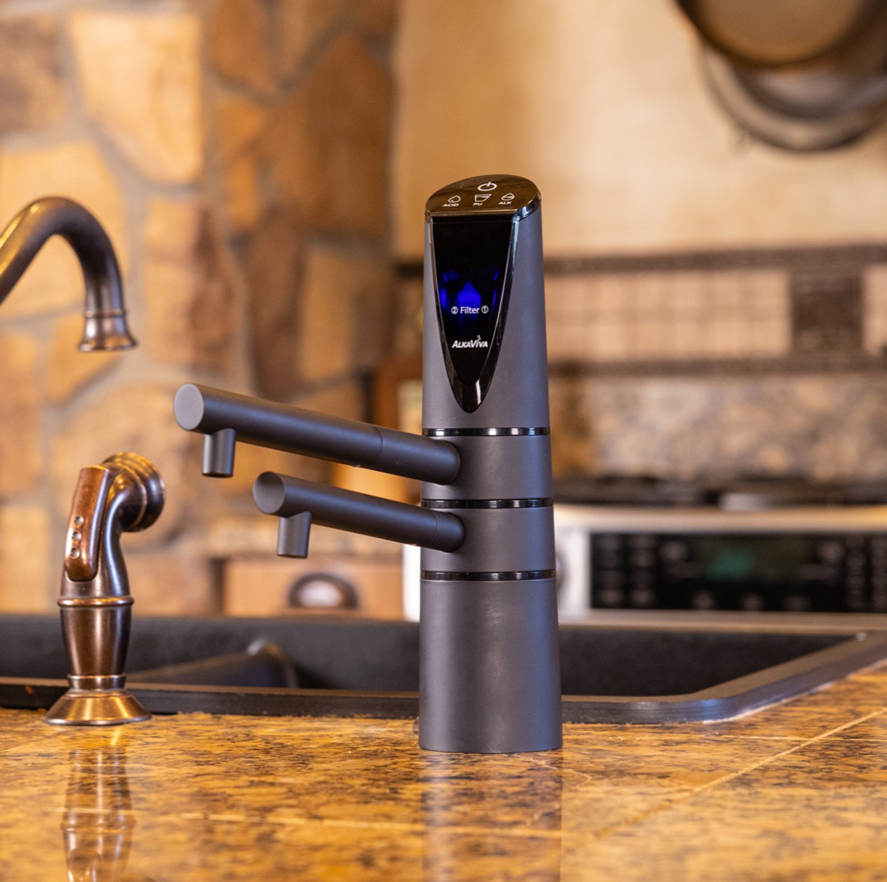 Delphi H2 Under Sink Water Ionizer-Black. www.AquaBreezeStore.com