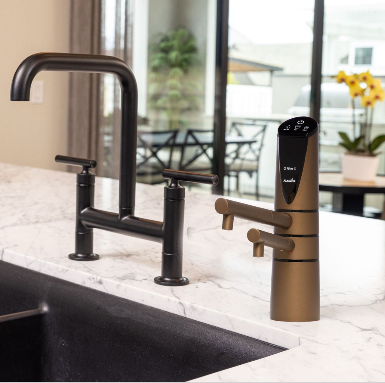 Delphi H2 Under Sink Water Ionizer-Copper. www.AquaBreezeStore.com