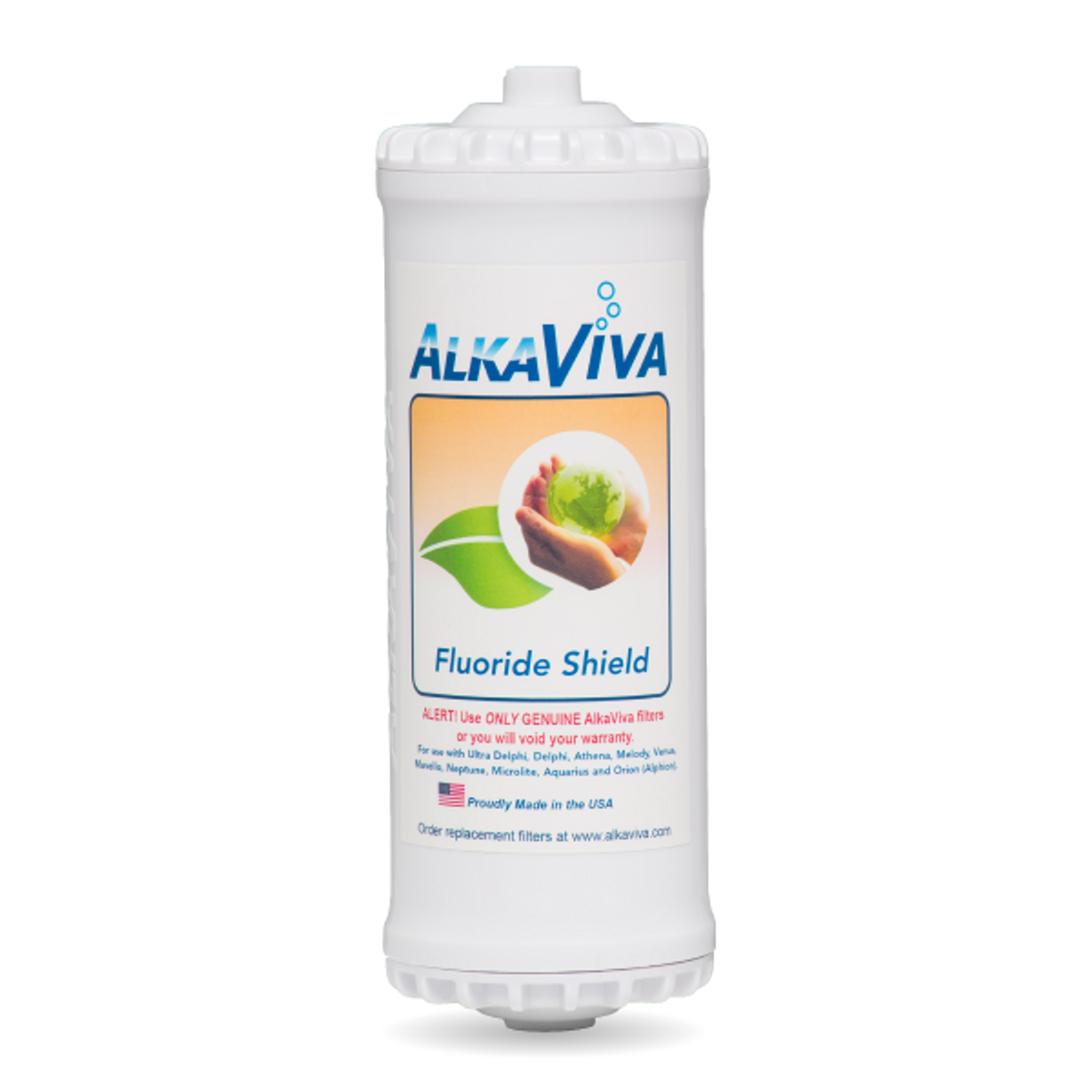 AlkaViva Fluoride Shield Replacement Filter . Rated for 500 gal.